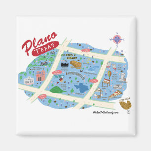 Aimant L'aimant de Plano le Texas