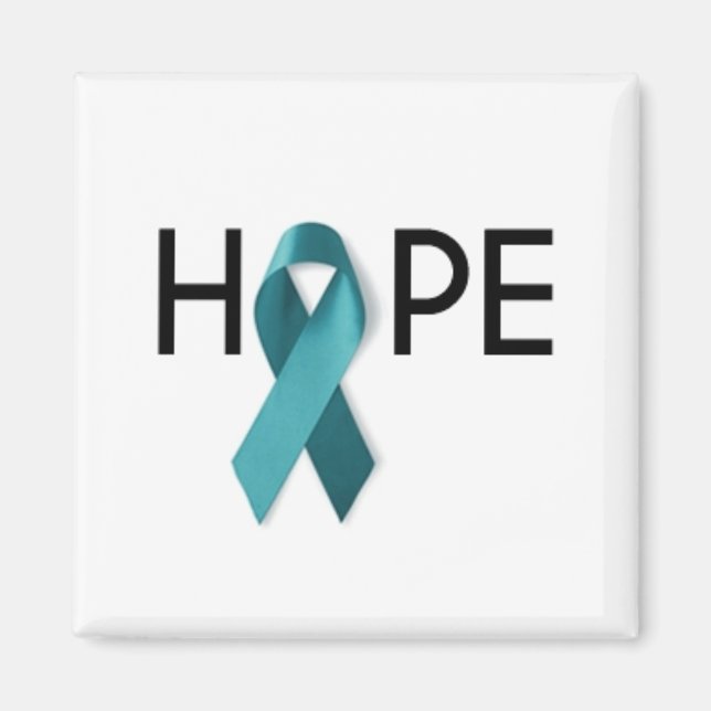 Aimant L'aimant du cancer HOPE-Ovarien (Devant)
