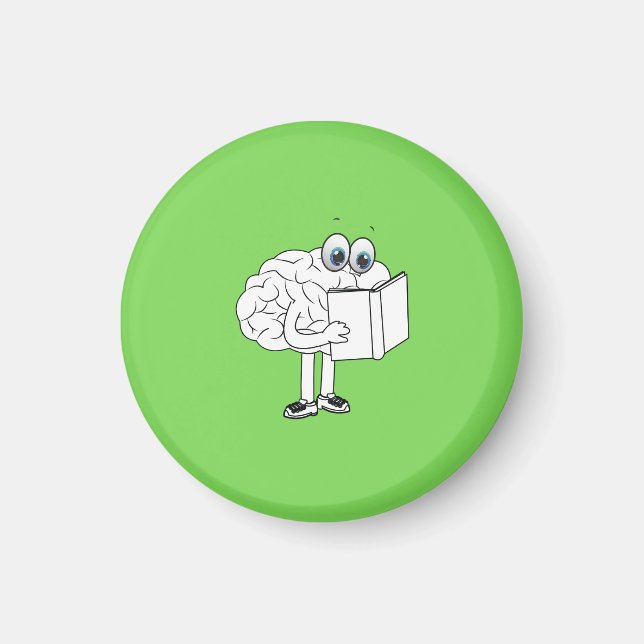 Aimant L'aimant du cerveau (Devant)