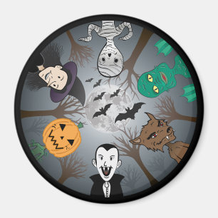 Aimant L'aimant du monstre d'Halloween