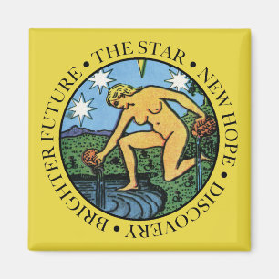 Aimant L'aimant étoile avec texte