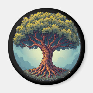 Aimant L'aimant frigorifique de l'arbre de vie