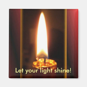 Aimant Laissez briller votre lumière !