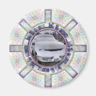 Aimant Laissez lui neiger