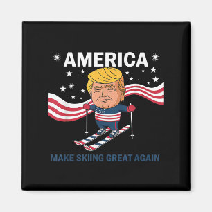 Aimant L'Amérique redonne sa grandeur au ski Donald Trump