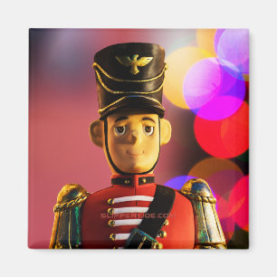 Aimant L'ami soldat de jouet classique de Noël de Slipper