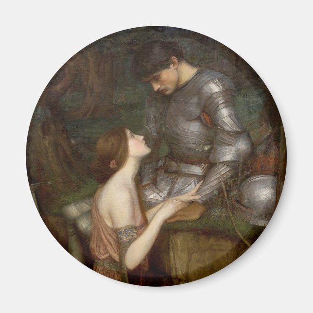 Aimant Lamia et le soldat par John William Waterhouse (Devant)