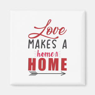 Aimant L'Amour Cadeau Couple Fait Une Maison