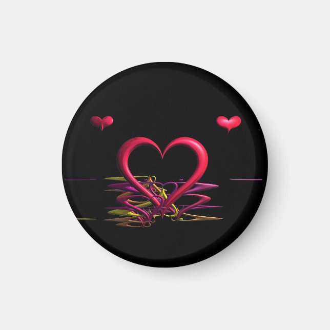 Aimant L'amour dans l'obscurité (Devant)