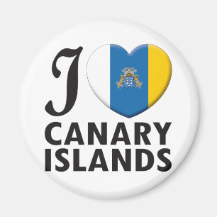 Aimant L'amour des îles Canaries