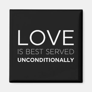 Aimant L'Amour Est Mieux Servi Sans Condition