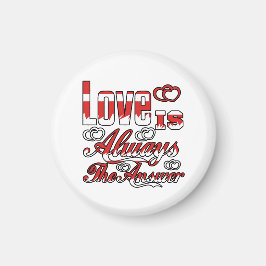 AIMANT L'AMOUR EST TOUJOURS LE BOUTON AMATEUR DE RÉPONSE