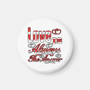 AIMANT L'AMOUR EST TOUJOURS LE BOUTON AMATEUR DE RÉPONSE