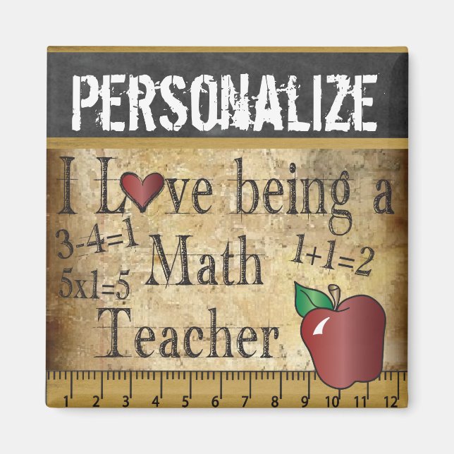 Aimant L'amour est un professeur de mathématiques (Devant)