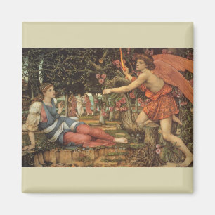 Aimant L'Amour et la Jeune Fille par John Stanhope