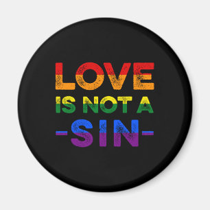 Aimant L'Amour N'Est Pas Un Sin Bisexuel Homosexuel LGBTQ