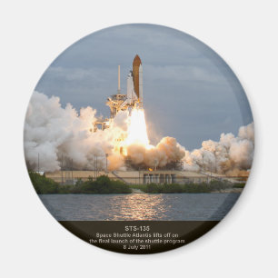 Aimant Lancement final STS-135 l'Atlantide de navette