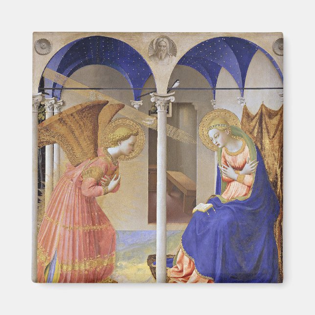 Aimant L'Annonciation de Fra Angelico (Devant)