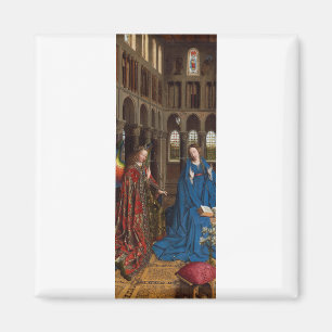 Aimant L'Annonciation de Van Eyck Premium Lumière Cathédr
