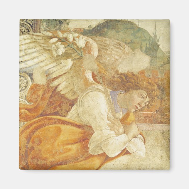 Aimant L'Annonciation, détail de l'Archange (Devant)
