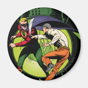 Aimant Lanterne verte avec le cap dans le combat