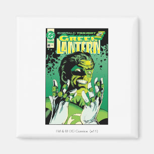 Aimant Lanterne verte - beaucoup d'anneaux