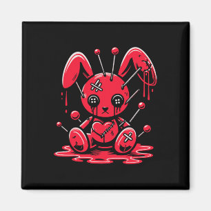 Aimant Lapin En Plan Pastel Goth Anime Kawaii Obtenu