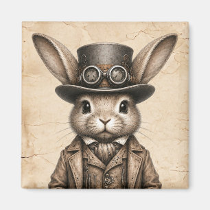Aimant Lapin Steampunk