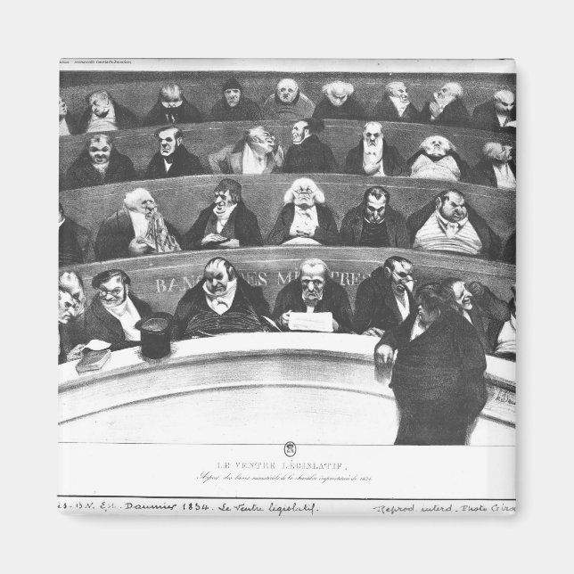 Aimant L'approche de l'Assemblée législative (Devant)