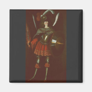 Aimant L'Archange Michel par Francisco de Zurbarán