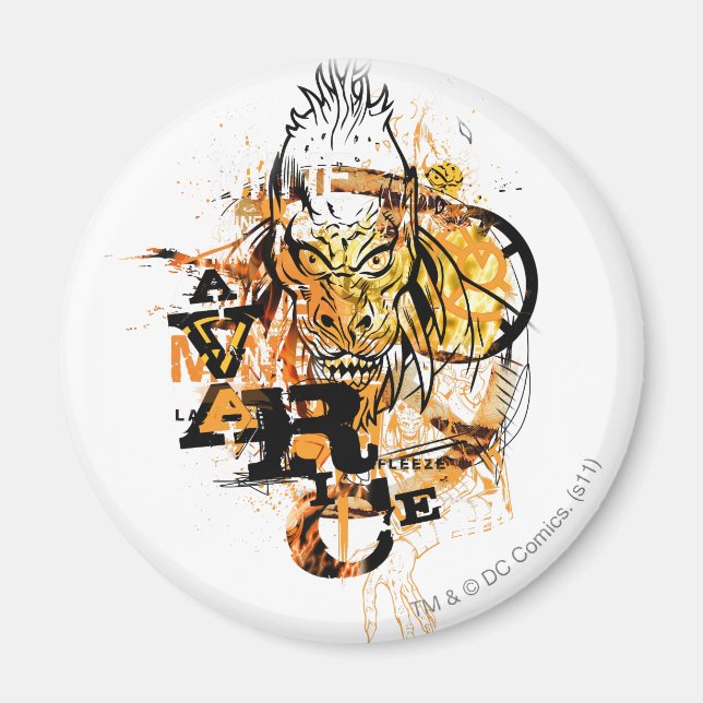 Aimant Larfleeze - Agent Orange 11 (Devant)