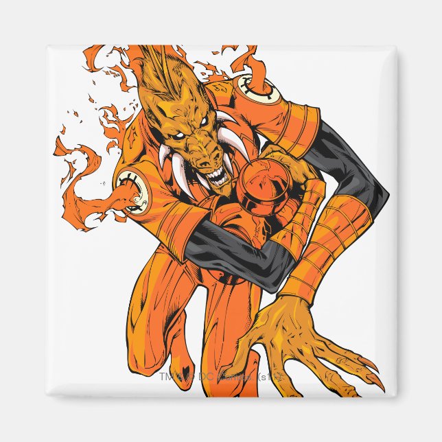 Aimant Larfleeze - Agent Orange 7 (Devant)