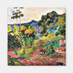 Aimant L'art Paul Gauguin : Paysage Martinique