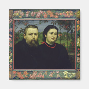 Aimant L'artiste avec son épouse Bonicella, 1887