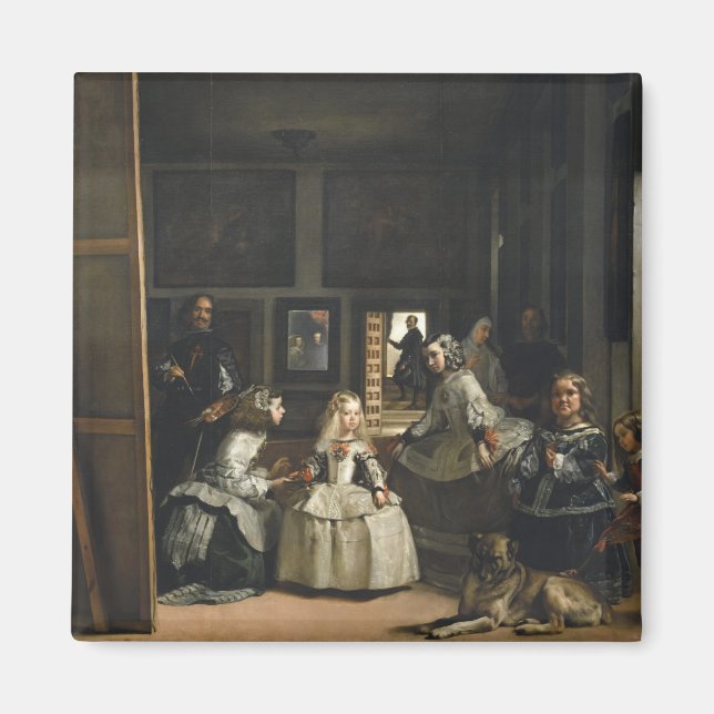 Aimant Las Meninas Diego Velázquez (Devant)