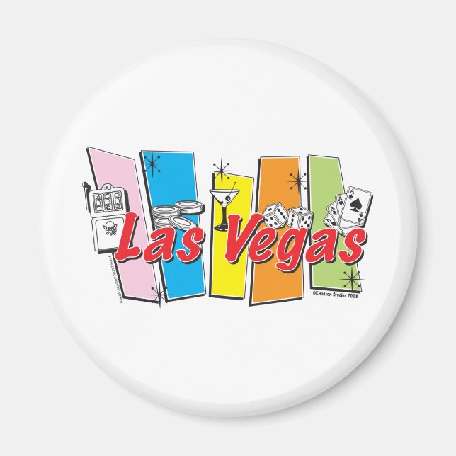 Aimant Las Vegas - (Devant)