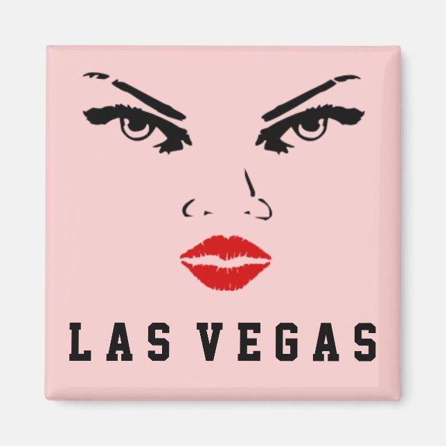 Aimant Las Vegas, Nevada Femme (Devant)
