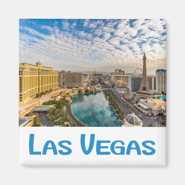 Aimant Las Vegas Nevada Travel USA Amérique États-Unis (Devant)