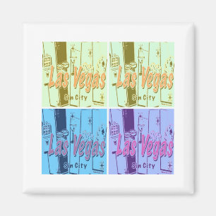 Aimant Las Vegas Retro