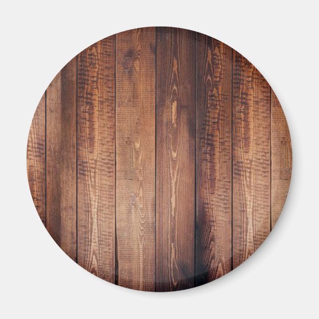 Aimant L'aspect bois réel (Devant)