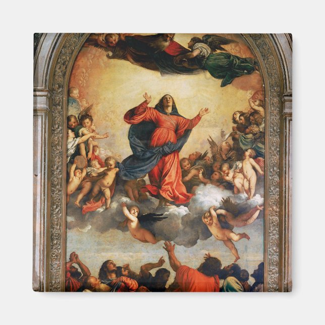 Aimant L'Assomption de la Vierge, 1516-18 (Devant)