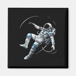 Aimant L'astronaute Muay Thai Boxing Karate Kickboxing Ma