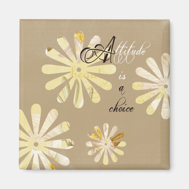 Aimant L'attitude est un choix (Devant)