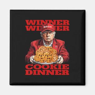 Aimant Lauréat du dîner Cookie Dinner Funny Trump 2024 47