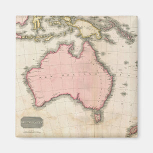 Aimant L'Australie et le Pacifique occidental du sud