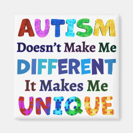 AIMANT L'AUTISME ME REND UNIQUE