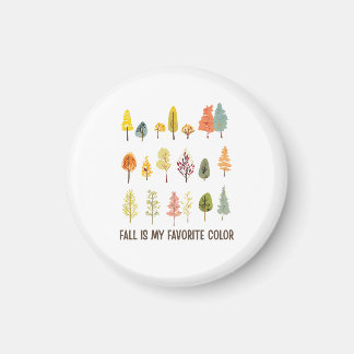 Aimant L'automne est ma couleur préférée