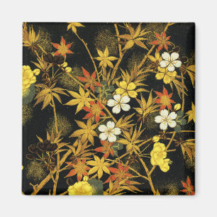 Aimant L'automne japonais laisse l'art classique antique 