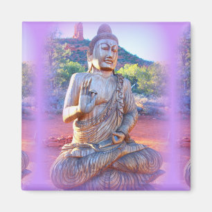 Aimant lavande aura buddha