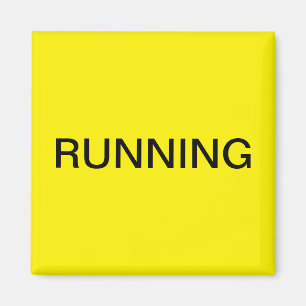 Aimant Lave-vaisselle jaune